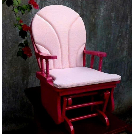 Ghế Lắc Trẻ Em - Màu Hồng : Nệm Ghế Chấm Bi